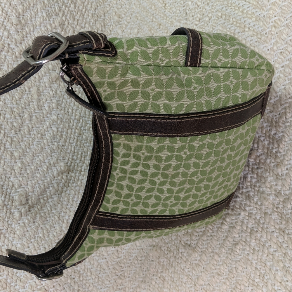 FOSSIL WOMEN'S SHOULDER BAG Leather Trim - Picture 6 of 13